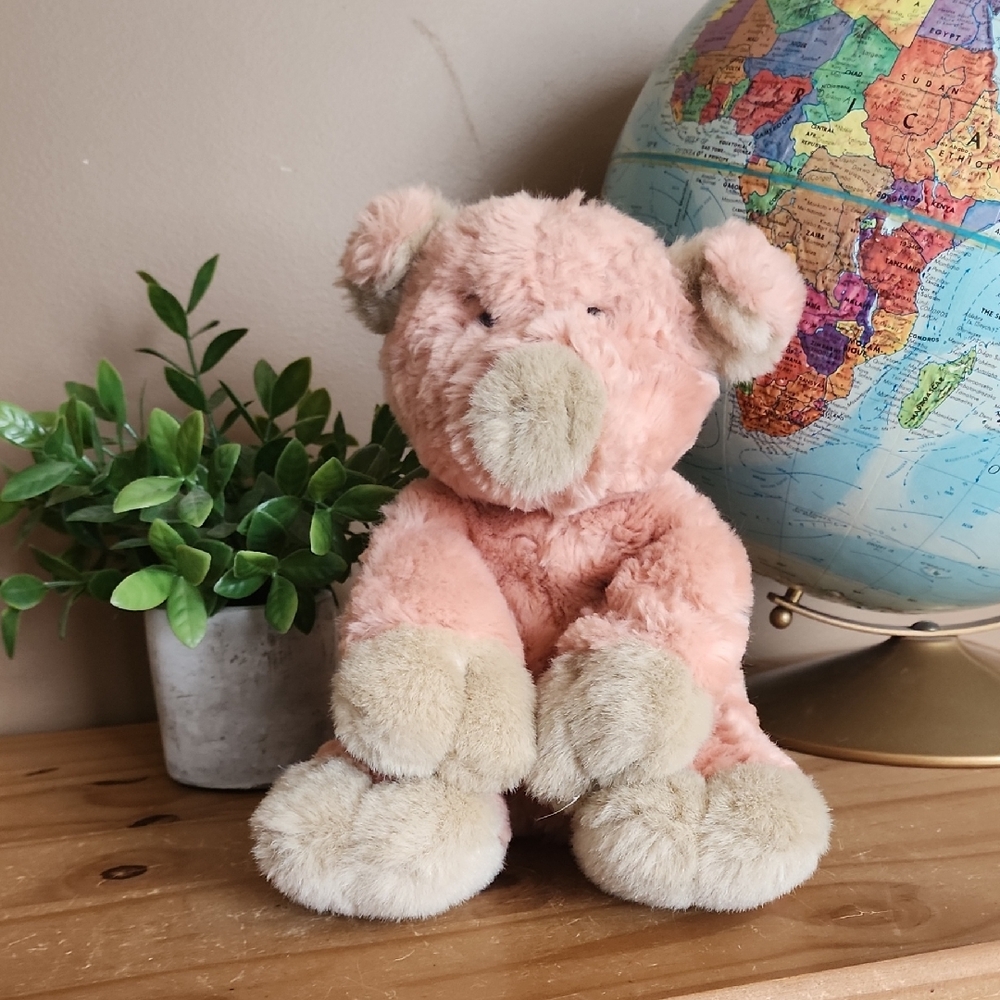 GANZ Pink and Cream Heritage Collection Pig